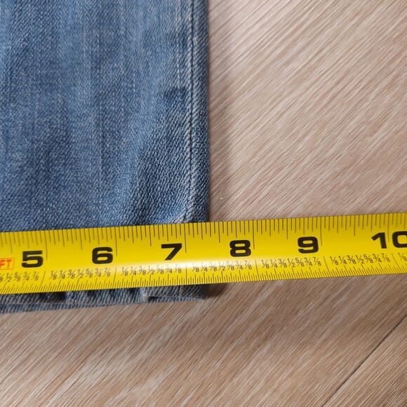 Peter Millar Crown Crafted Jeans Mens 40x34(32) Blue Stretch Denim 5-Pocket - Picture 16 of 16